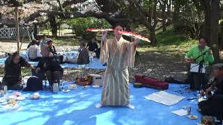 ２０１２年　花見！島唄・三線サークル「琉球」　上り口説