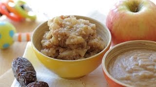 Quinoa Banana Apple Dates - baby food recipe +9M