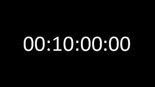Таймер Обратный отсчет \ Timer countdown 10 минут Футажи Эффекты Хромакей