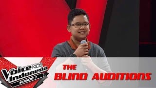 Michael "Ave Maria" | The Blind Auditions | The Voice Kids Indonesia Season 2 GTV 2017