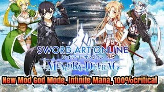 Cara Instal Mod Sword Art Online Memory Defrag