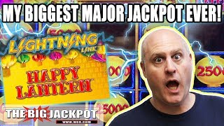 ⚡My BIGGEST Major Jackpot Ever on Lightning Link! ⚡| The Big Jackpot