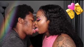 NO HANDS KISSING CHALLENGE ???!!! ((MUST WATCH‼️))