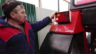 Трактор ЮМЗ 6. Установка Задних Светодиодных Фонарей. Отвечаю на Вопрос.