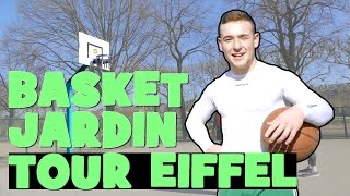 UNE APREME BASKET AU JARDIN TOUR EIFFEL