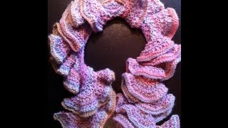 How to Knit a Spiral Scarf