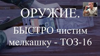 ОРУЖИЕ. Быстрая Чистка мелкашки ТОЗ 16 (Boresnake)