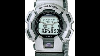 Обзор и настройка Casio G shock GM-100D-8 [2236]