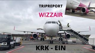 Tripreport / Wizzair a321 / Kraków-Eindhoven