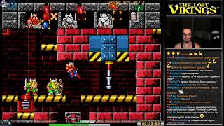 The Lost Vikings прохождение #2 | Игра на (SEGA Genesis, Mega Drive, SMD, 16 bit) 1992 Стрим RUS