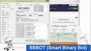 SBBOT - Smart Binary Bot   Real ACC  Binary APPS Easy 20 Persen in  few Minutes
