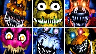 Five Nights at Freddy's 4 All Jumpscares