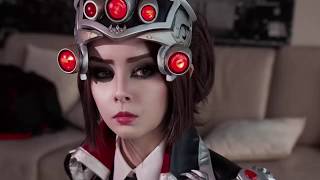 Косплей на Вдову из Overwatch