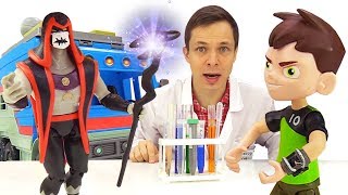 Игрушки: Бен Тен не может трансформироваться! Видео про игрушки из мультфильмов