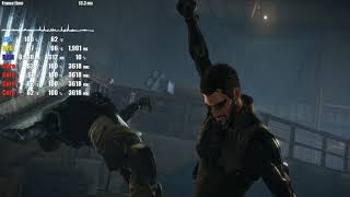 Deus Ex Mankind Divided (КАК ИГРАТЬ ТО???) Xeon E5450 GTX 1050