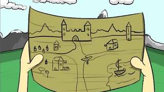 Problem with small map (Heroes of Might and Magic 1 cartoon animation)