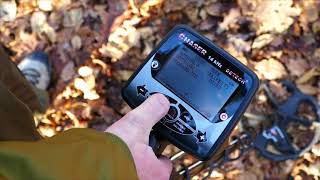 Detech Chaser - descriere si manual video - cum sa setezi rapid si corect detectorul de metale