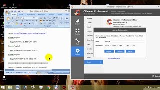 CCLEANER PROFESSIONAL 5.53.7034 REGISTRATION KEY FULL VERSION 100% WORK 2019 NEW ✔