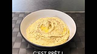 Houmous vegan & sans gluten