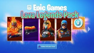 How to Get the LAVA LEGENDS PACK in Fortntite! (Season 8 Fortnite Lava Legends Pack)