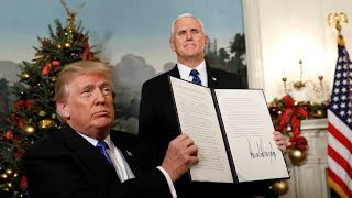Allan Nairn: By Recognizing Jerusalem as Capital of Israel, Trump Drops “Pretense of Neutrality”