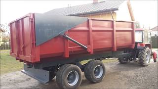 Przyczepa Tandem 16T BUDOWA OD PODSTAW