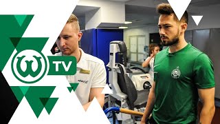Testy piłkarzy Warty Poznań w Rehasport Clinic