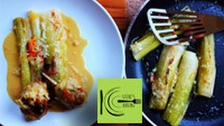 Chicken with Creamy Braised Leeks (stevescooking)