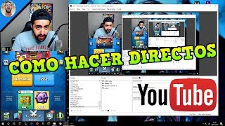 OBS STUDIO | COMO HACER UN DIRECTO EN YOUTUBE 2017 Fácil y GRATIS!! |?LaPeceraTONTA?|