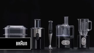 Braun IdentityCollection Food processor, FP 5150 - Compact. Intelligent. Strong | Introduction