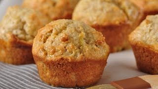 Orange & Pineapple Muffins Recipe Demonstration - Joyofbaking.com