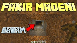 MiNECARFT FAKİR MADENİ NASIL OLUR ? ? BABAM MADENCİ OLDU ? TÜRKÇE UĞUR BÖCEĞi SURViVAL BÖLÜM 2