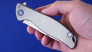 Нож Широгоров Флиппер 95 SLIM Nudist M390 Russia