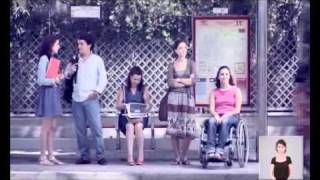 Campaña accesibilidad. Personas con discapacidad.