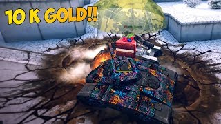 Tanki Online - 10k Gold Box Cake | Tanki 10th Birthday 2019 | Juggernaut Gold Box | AV Gamer | танки