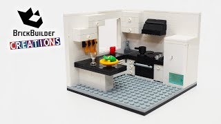 LEGO MOC KITCHEN | 291pcs | Brick Builder Creations