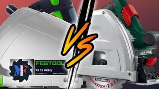 Parkside PTSS 1200 vs Festool TS 55