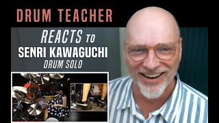 Drum Teacher Reacts to Senri Kawaguchi - Drum Solo