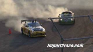 Nissan 350Z Turbo Vs Dodge Viper Drifting