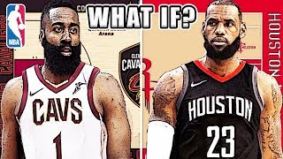 What If LeBron James and James Harden switched teams?