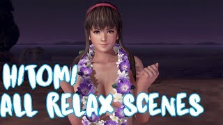 Dead or Alive Xtreme 3 - Hitomi All Sexy Relax Scenes
