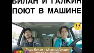 SWD - Билан и Галкин поют в машине #хорошо поют #кавер