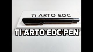 BIGiDESIGN Ti Arto EDC (multi-refill) Titanium Pen Unboxing and Review