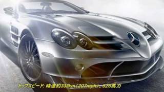 世界一速い市販車トップ10（2007年3月30日現在での市販車トップ10）
