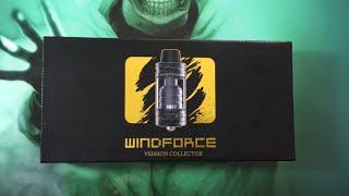 Revue Atomiseur le Windforce version Collector de Fumytech