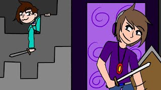 Speedrunning Minecraft But I'm Being Hunted (Minecraft Manhunt)