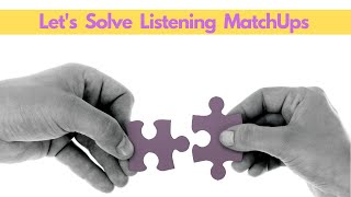 Match the Following | IELTS Listening | Sonam Sandhu