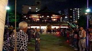 茨住吉神社夏祭り 獅子舞　２００９