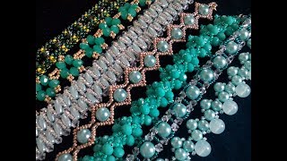 My green jewelry. Мои украшения из бисера и бусин