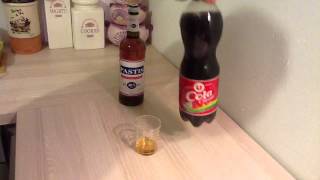 Faire un cocktail goudron - Apéritif facile